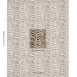 Schumacher Quincy Hand Print Safari Fabric - Eade's Wallpaper