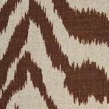 Schumacher Quincy Hand Print Safari Fabric - Eade's Wallpaper