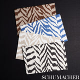 Schumacher Quincy Hand Print Safari Fabric - Eade's Wallpaper