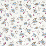 Schumacher Maryam Vine Sky & Plum Fabric - Eade's Wallpaper