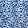 Schumacher Temple Garden Ii Blue Fabric - Eade's Wallpaper