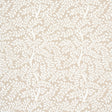 Schumacher Temple Garden Ii Ivory On Unbleached Fabric - Eade's Wallpaper