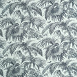 Schumacher Toile Tropique Black Fabric - Eade's Wallpaper