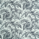 Schumacher Toile Tropique Black Fabric - Eade's Wallpaper