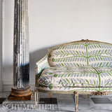 Schumacher Thistle Ivory Fabric - Eade's Wallpaper