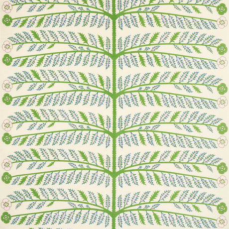 Schumacher Thistle Ivory Fabric - Eade's Wallpaper