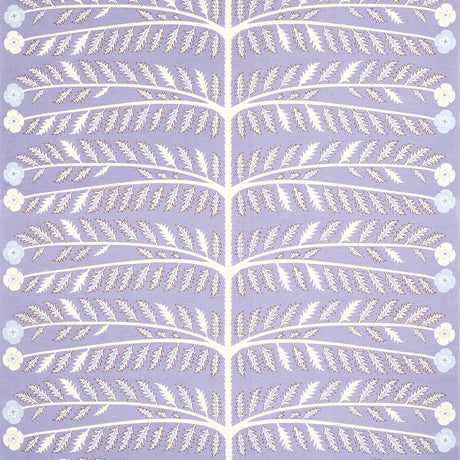 Schumacher Thistle Lavender Fabric - Eade's Wallpaper