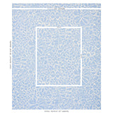 Schumacher Sidonie Blue Fabric - Eade's Wallpaper