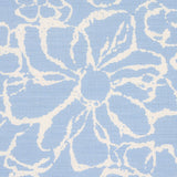 Schumacher Sidonie Blue Fabric - Eade's Wallpaper