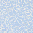 Schumacher Sidonie Blue Fabric - Eade's Wallpaper