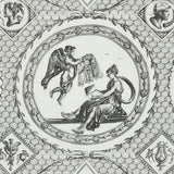Schumacher Les Scenes Contemporaines Black Fabric - Eade's Wallpaper