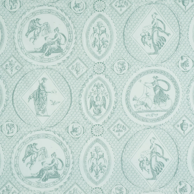 Schumacher Les Scenes Contemporaines Mineral Fabric - Eade's Wallpaper
