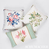 Schumacher 179632 LOUDON ROSE in ROSE & BLUE Fabric - SCHUMA