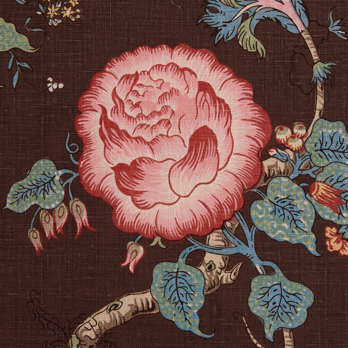 Schumacher 179654 JOSEPHINE in CINNABAR Fabric - A LOVE AFFA