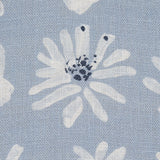 Schumacher Meadow Rock Blue Fabric - Eade's Wallpaper