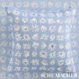 Schumacher Meadow Rock Blue Fabric - Eade's Wallpaper