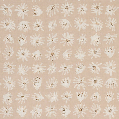 Schumacher Meadow Rock Natural Fabric - Eade's Wallpaper
