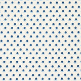 Schumacher Berry Hand Block Print Indigo & Sky Fabric
