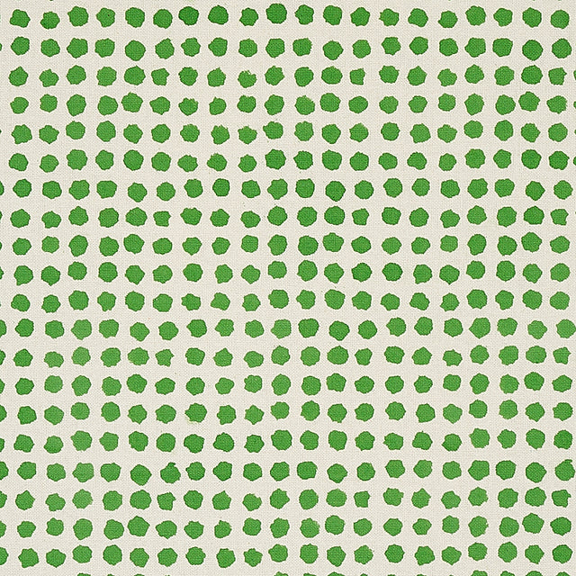 Schumacher Seed Hand Block Print Grass Fabric - Eade's Wallpaper