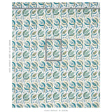Schumacher Malabar Vine Peacock Fabric - Eade's Wallpaper