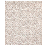 Schumacher Paisley Court Neutral Fabric - Eade's Wallpaper