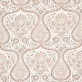 Schumacher Paisley Court Neutral Fabric - Eade's Wallpaper