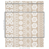 Schumacher Mrs. Howell Natural Fabric - Eade's Wallpaper