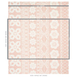 Schumacher Mrs. Howell Blush Fabric - Eade's Wallpaper