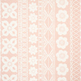 Schumacher Mrs. Howell Blush Fabric - Eade's Wallpaper