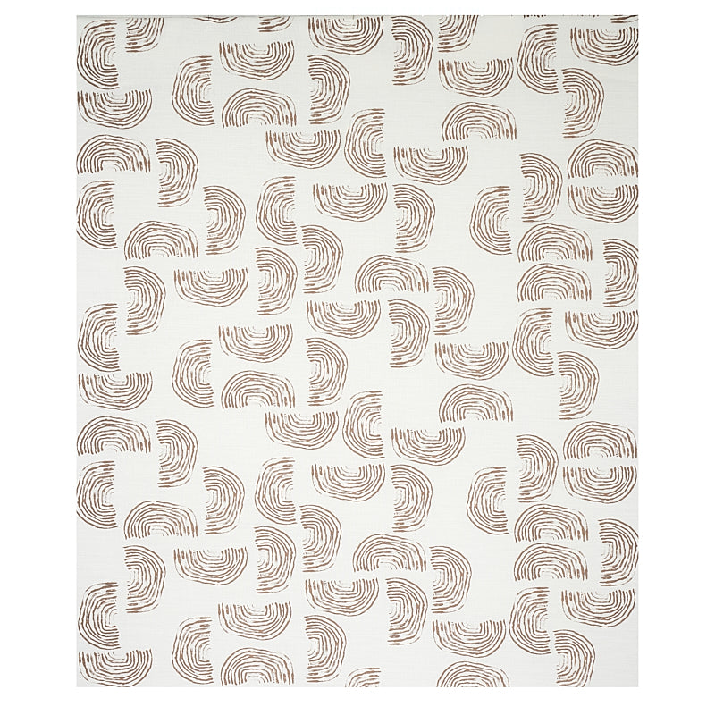Schumacher Quansoo Caramel Fabric - Eade's Wallpaper