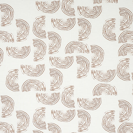 Schumacher Quansoo Caramel Fabric - Eade's Wallpaper