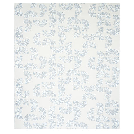 Schumacher Quansoo Sky Fabric - Eade's Wallpaper