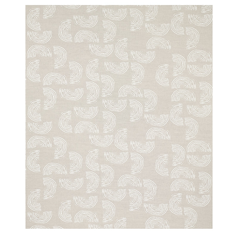 Schumacher Quansoo Ivory Fabric - Eade's Wallpaper