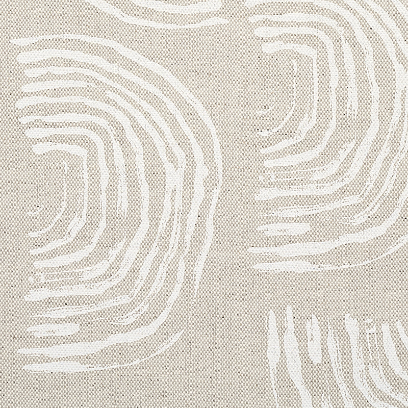Schumacher Quansoo Ivory Fabric - Eade's Wallpaper