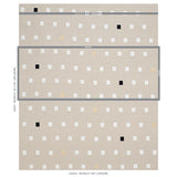 Schumacher Inkwell Hand Block Natural Fabric
