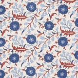 Schumacher Floralia Parchment Fabric