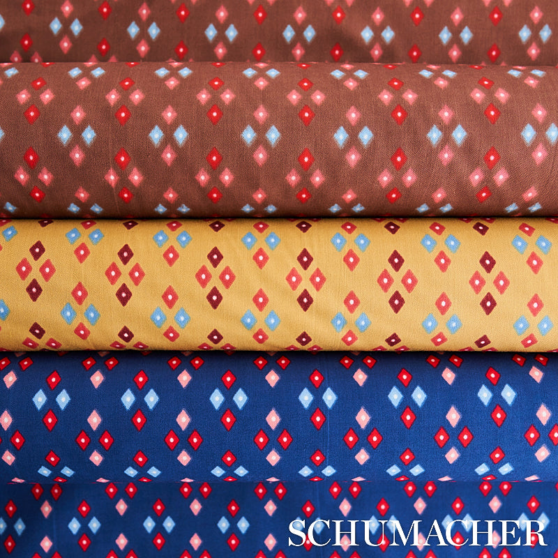 Schumacher Anastasia Mustard Fabric