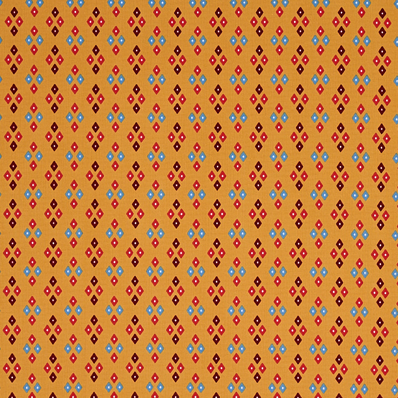 Schumacher Anastasia Mustard Fabric