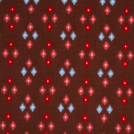 Schumacher Anastasia Chocolate Fabric