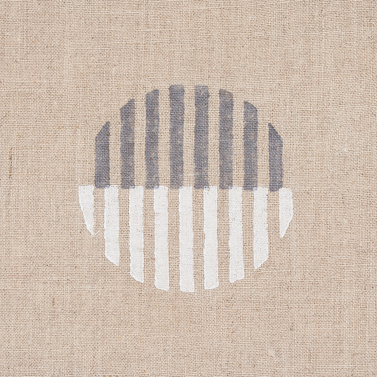 Eade’s IVORY & CHARCOAL ON NATURAL