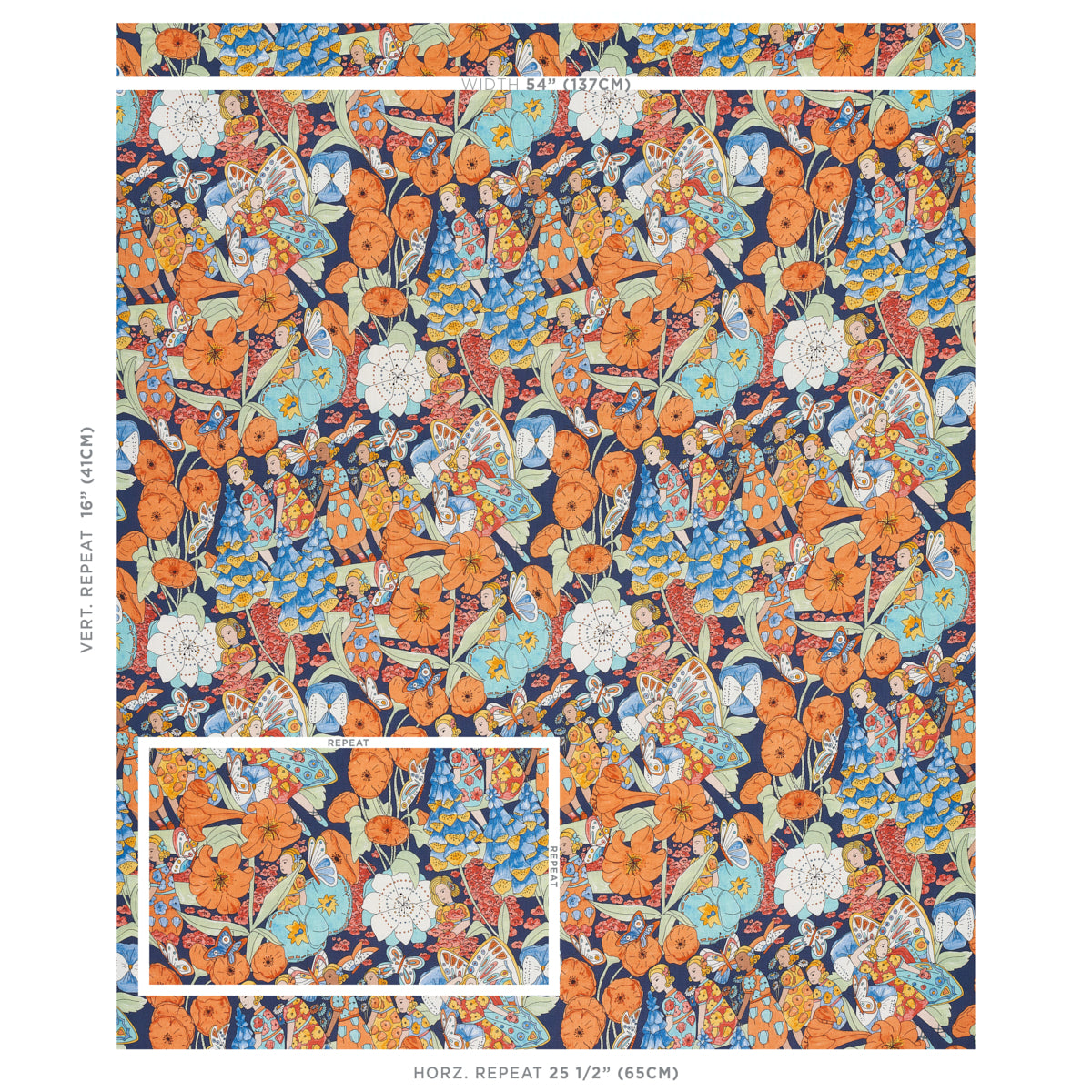 Eade’s ORANGE AND NAVY