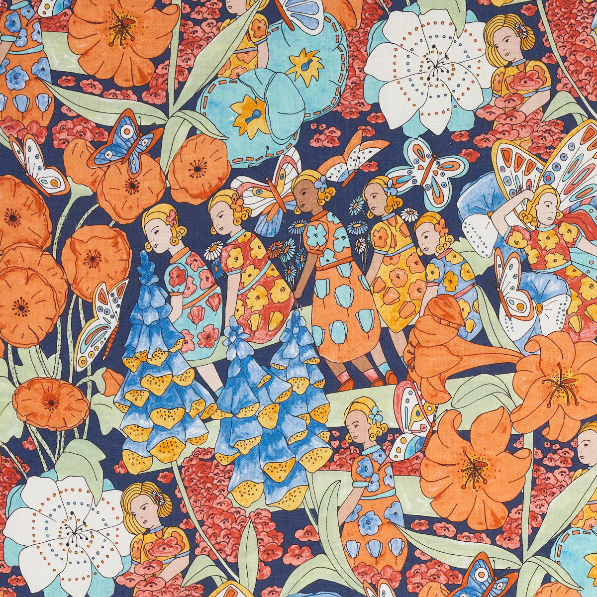 Eade’s ORANGE AND NAVY
