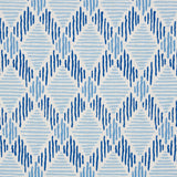 Schumacher Dexter Indoor/Outdoor Blues Fabric