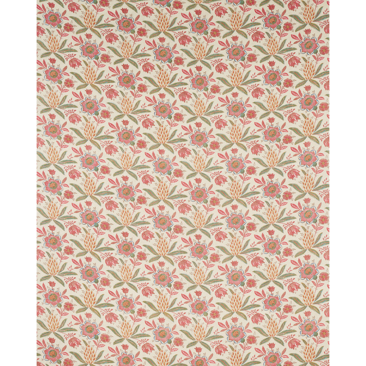 Schumacher Lafayette Botanical Document Fabric