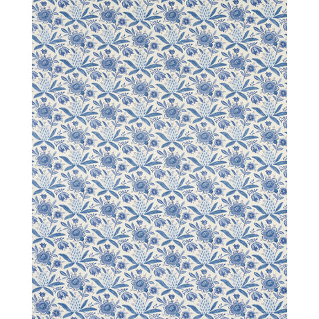 Schumacher Lafayette Botanical Cornflower Fabric