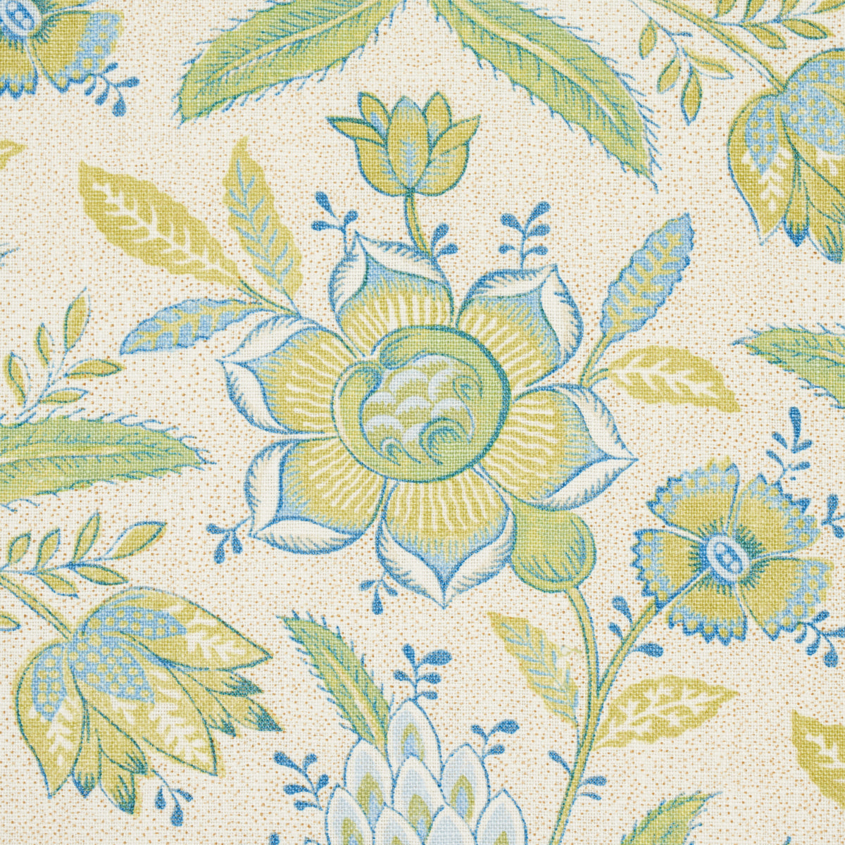 Schumacher Lafayette Botanical Moss Fabric
