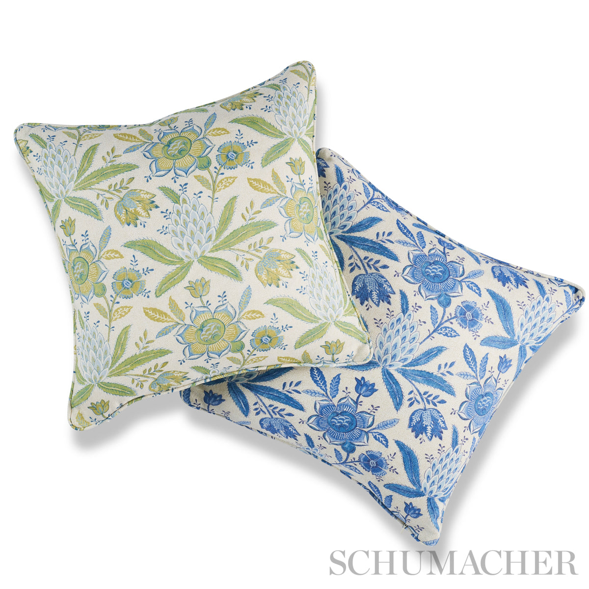 Schumacher Lafayette Botanical Moss Fabric
