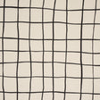 Schumacher Painterly Windowpane Black Fabric - Eade's Wallpaper