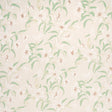 Schumacher Scattered Lilies Cream Fabric - Eade's Wallpaper