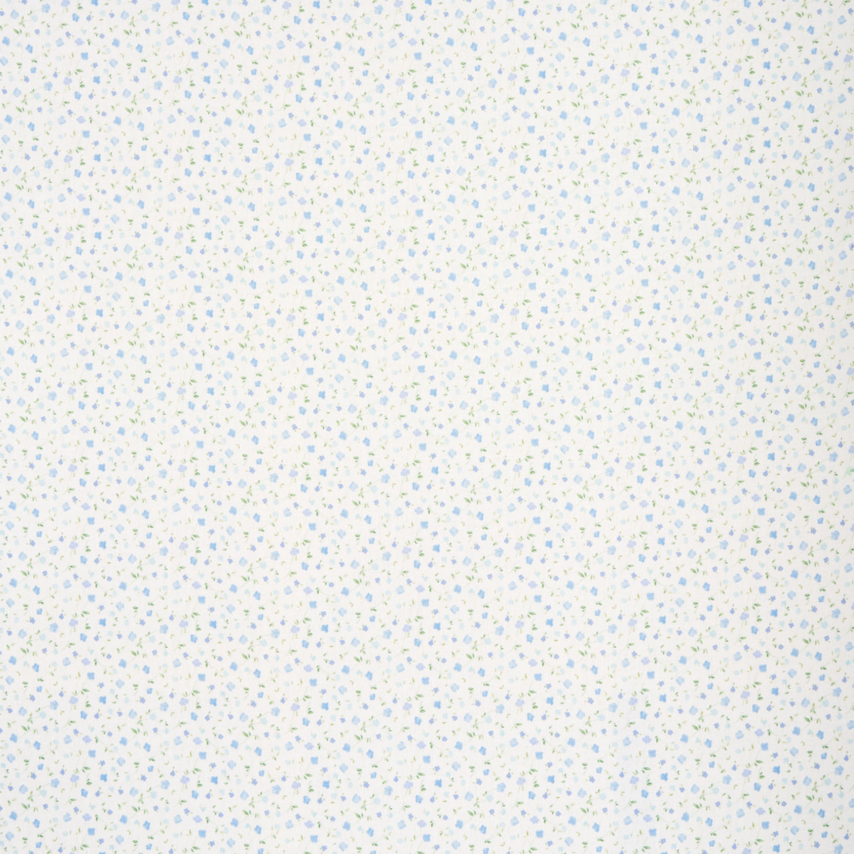 Schumacher Bloomwind Performance Linen Blue Fabric